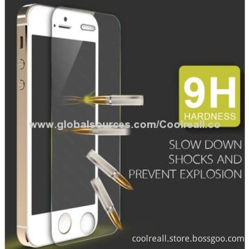 Mobile phone screen protector tempered glass for i5s i6